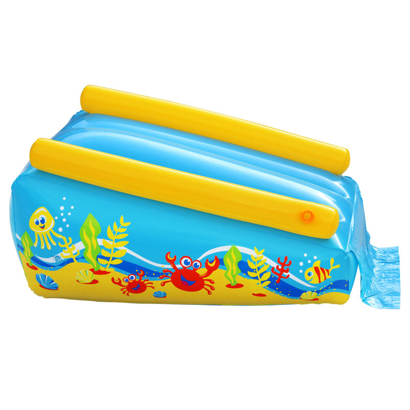 Banzai Inflatable Outdoor My First Water Slide & Splash Pool with Seal